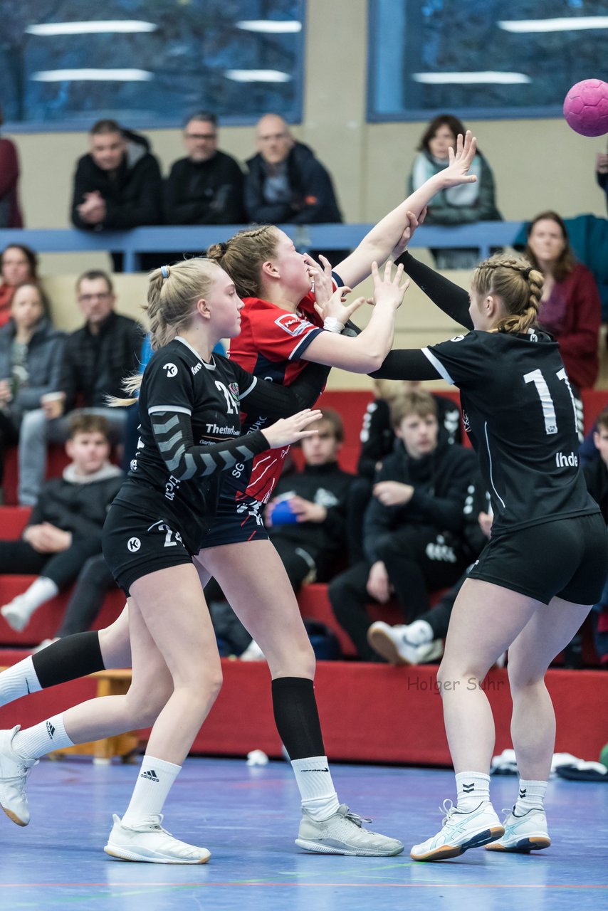 Bild 134 - B-Juniorinnen SG HH Nord - SV Henstedt Ulzburg : Ergebnis: 23:22